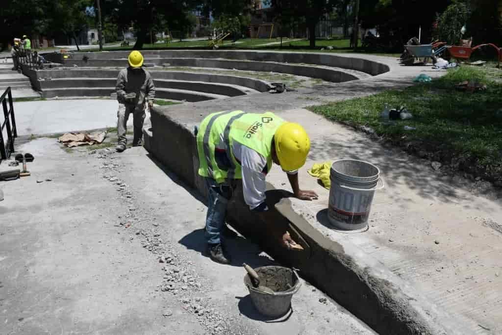 Ejecutan la segunda etapa de obras en el Anfiteatro del barrio Alto La ...