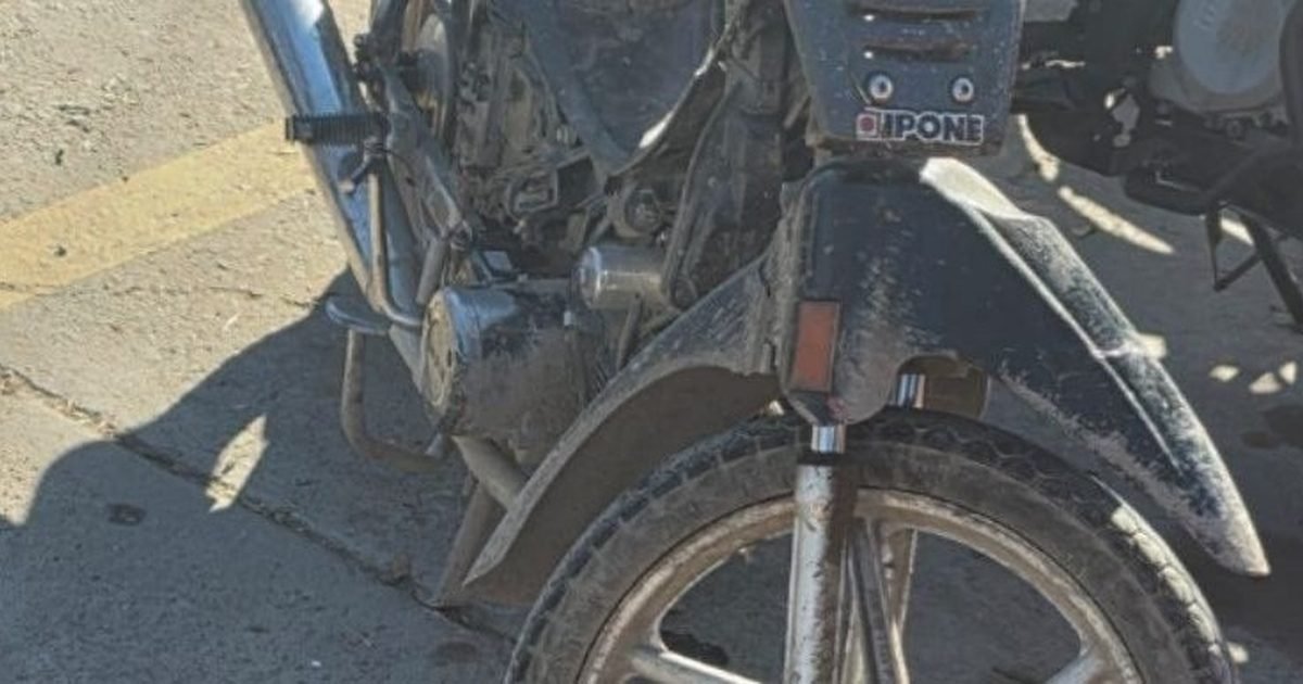 intento de robo en moto
