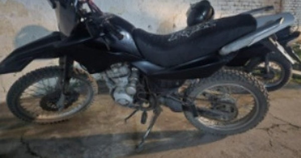 secuestran moto barrio Joaquín Rueda