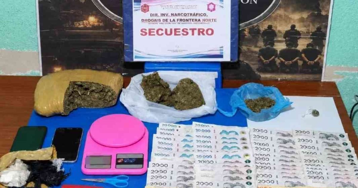 incautación de droga en Salta