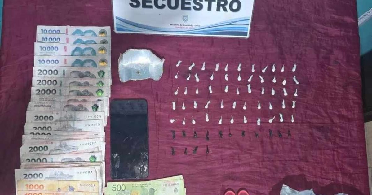 incautación de droga en Salta
