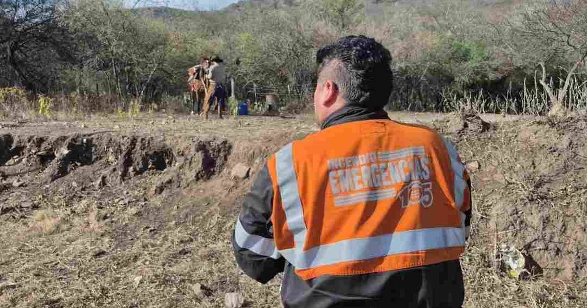 multó a un hombre que intentaba quemar basura