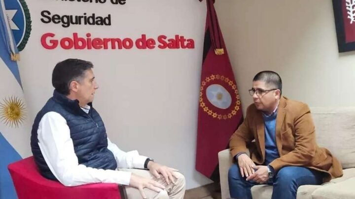 base para la Policía Motorizada en Salvador Mazza