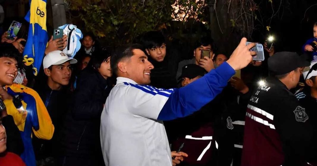 bienvenida de los hinchas a Boca