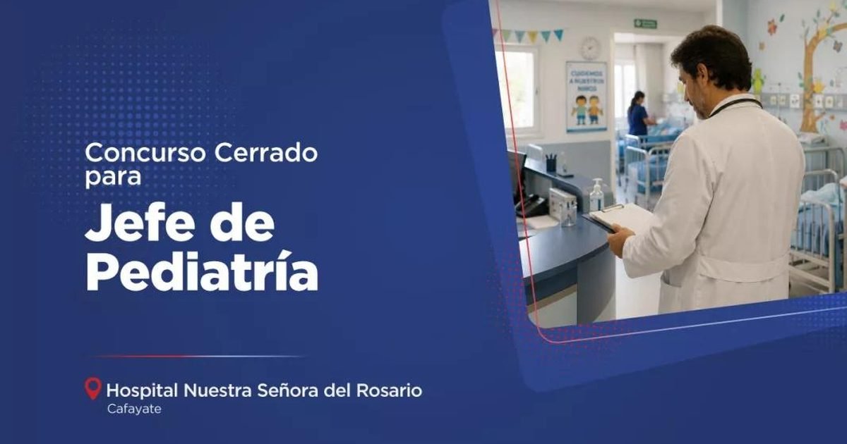 Concurso Cerrado Pediatría Cafayate