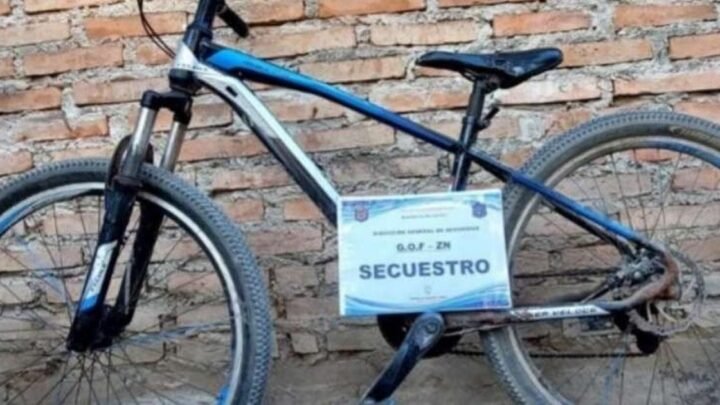 robo de bicicleta en Orán