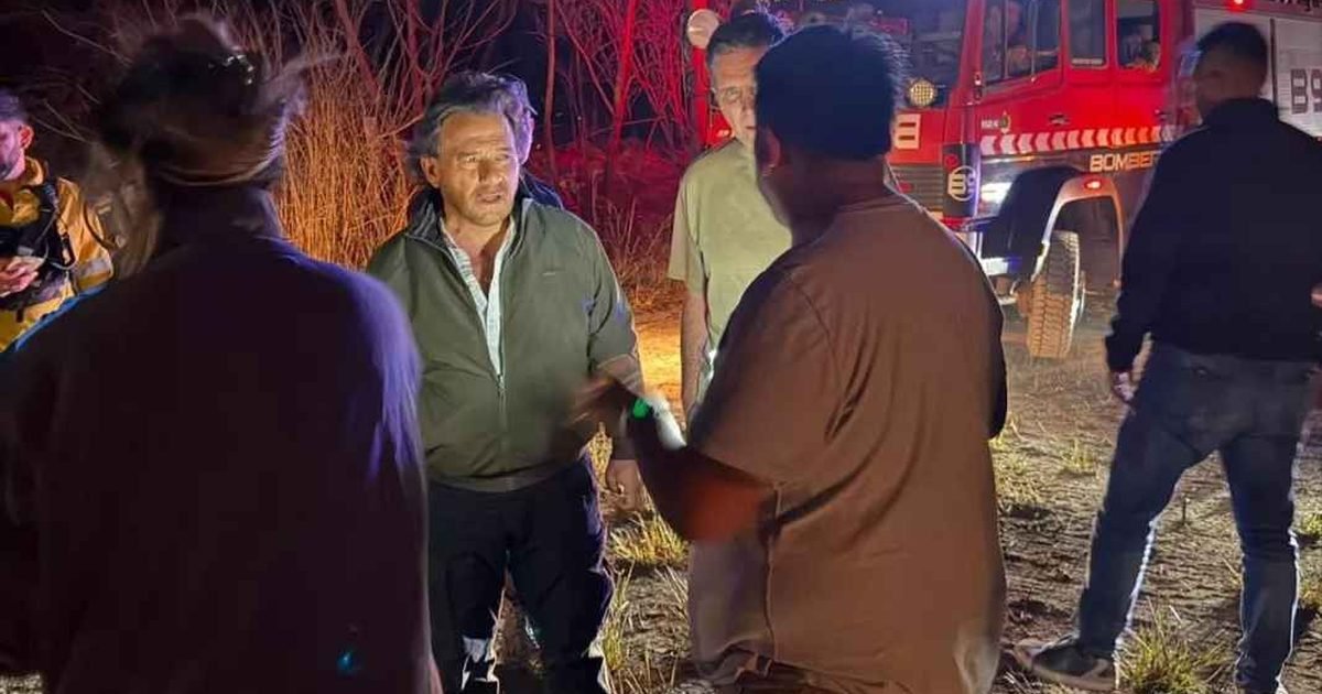 operativo de emergencia por incendios