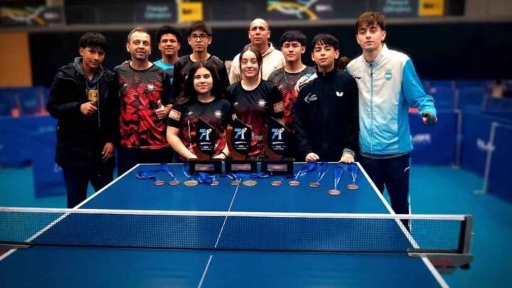 Salta 18 medallas Campeonato Argentino Tenis de Mesa