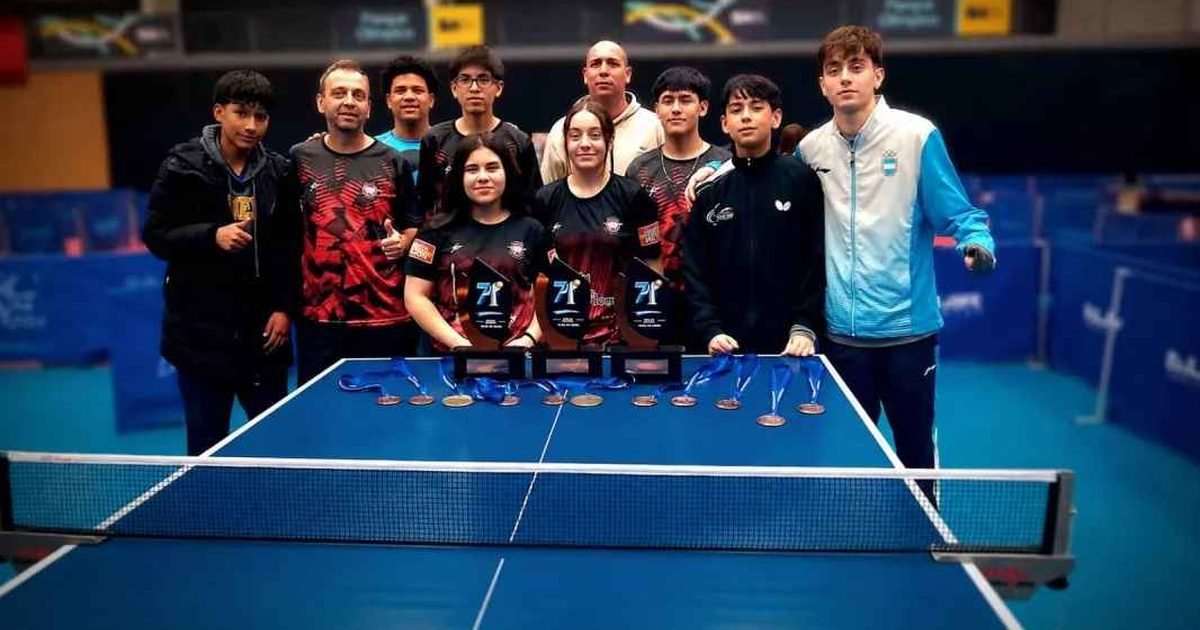 Salta 18 medallas Campeonato Argentino Tenis de Mesa