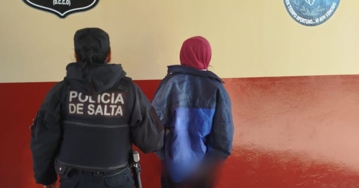 mujer detenida por robo