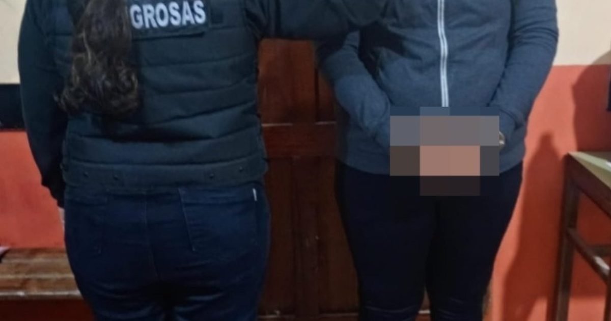 mujer detenida con cocaína en taxi