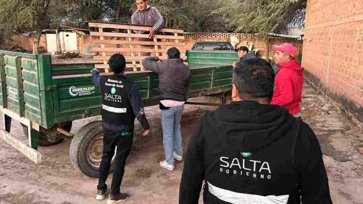 asistencia a familias afectadas por inundaciones