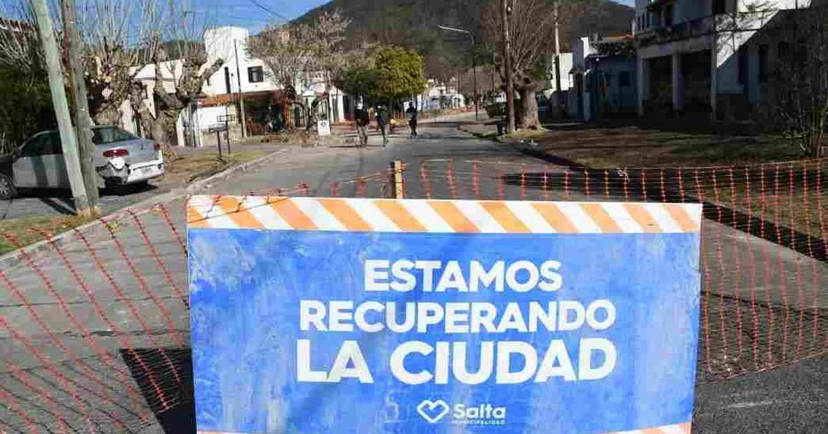 renovación de la calzada Tres Cerritos