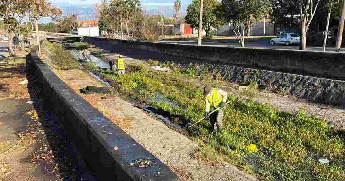 canal pluvial 16 de Septiembre
