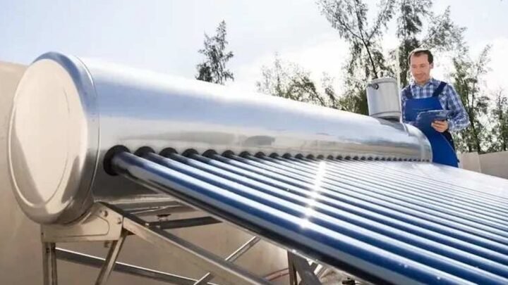 capacitación sobre instalación de calefones solares