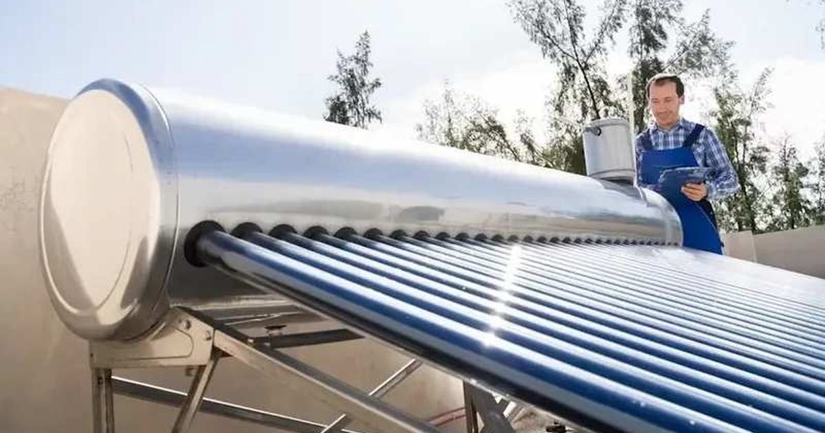 capacitación sobre instalación de calefones solares