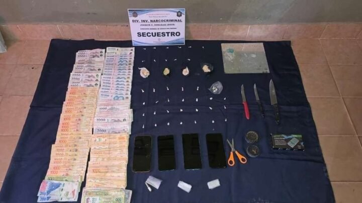 Joaquin V. Gonzalez droga incautadas