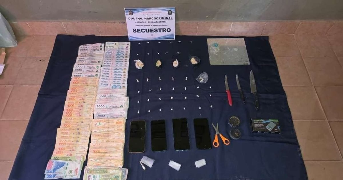 Joaquin V. Gonzalez droga incautadas