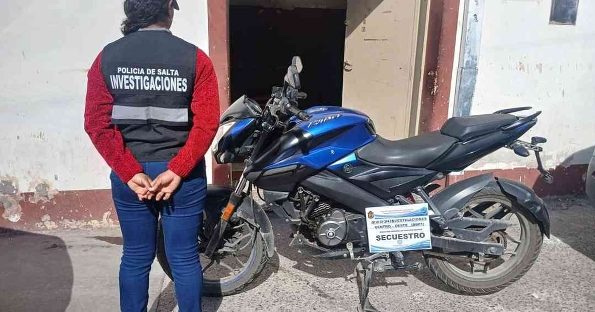 motocicleta robada barrio Don Emilio