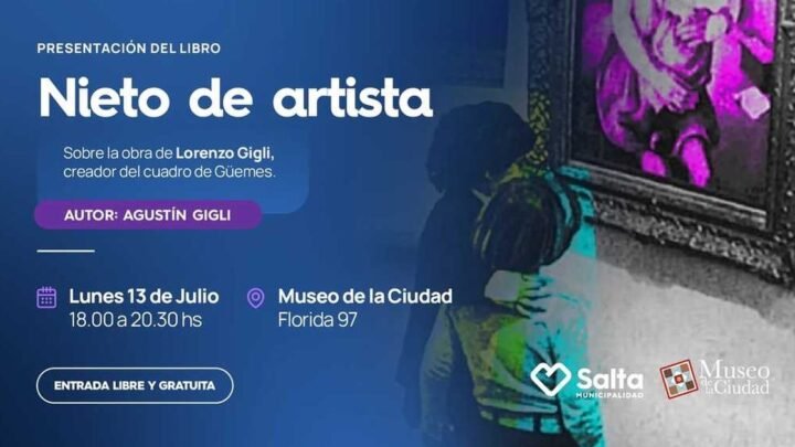libro Nieto de artista