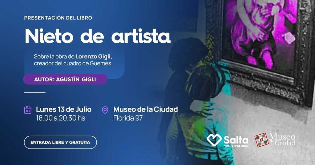 libro Nieto de artista