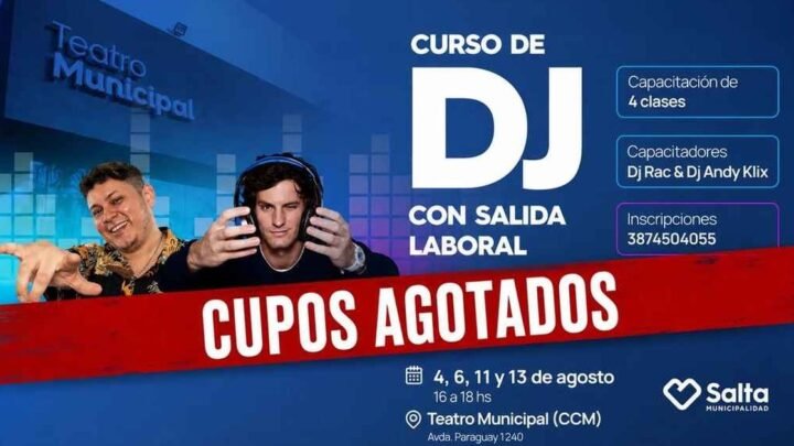 Curso de DJ con salida laboral