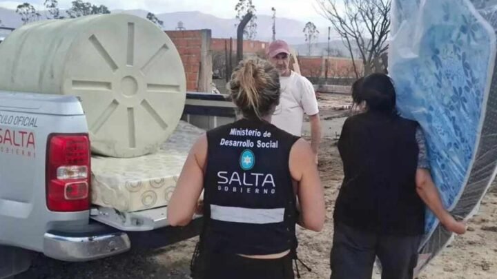 asistencia a familias afectadas
