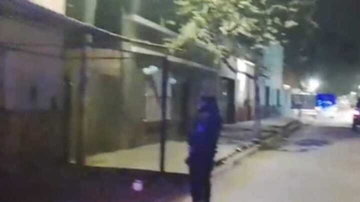 fiesta no autorizada en calle Belgrano