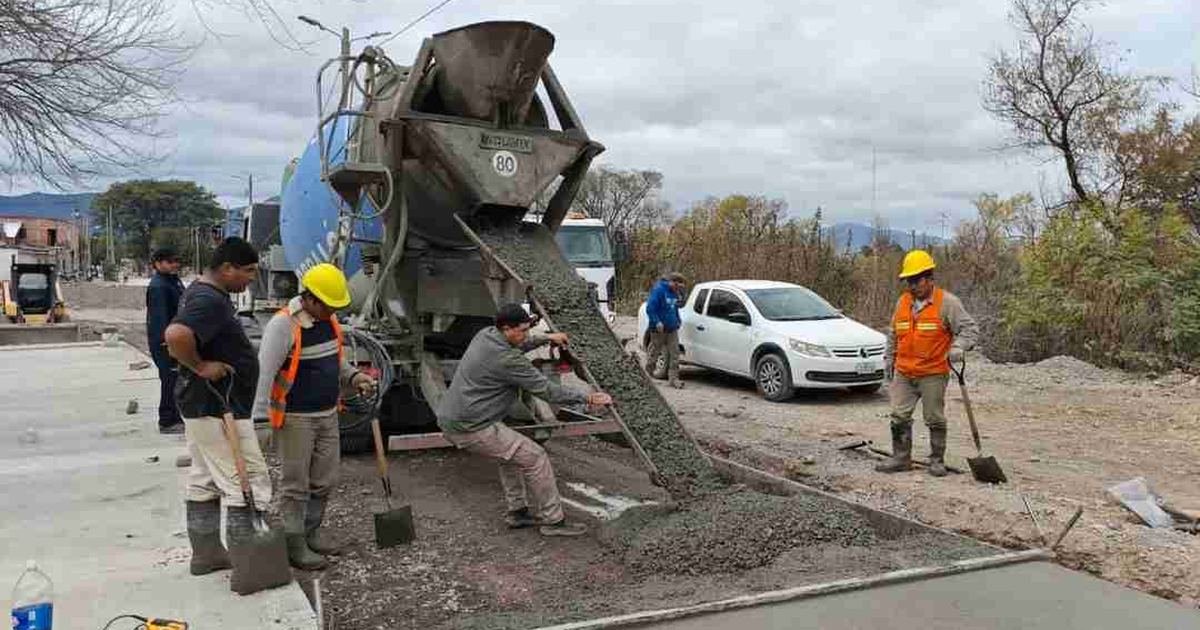 nuevo hormigón avenida Costanera