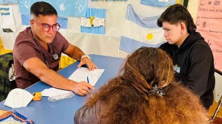 operativo de atención sanitaria en Salta Forestal