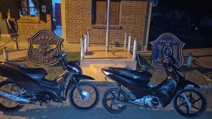 motos con numeración adulterada