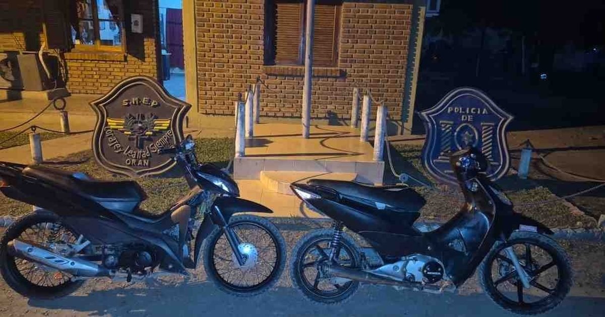 motos con numeración adulterada