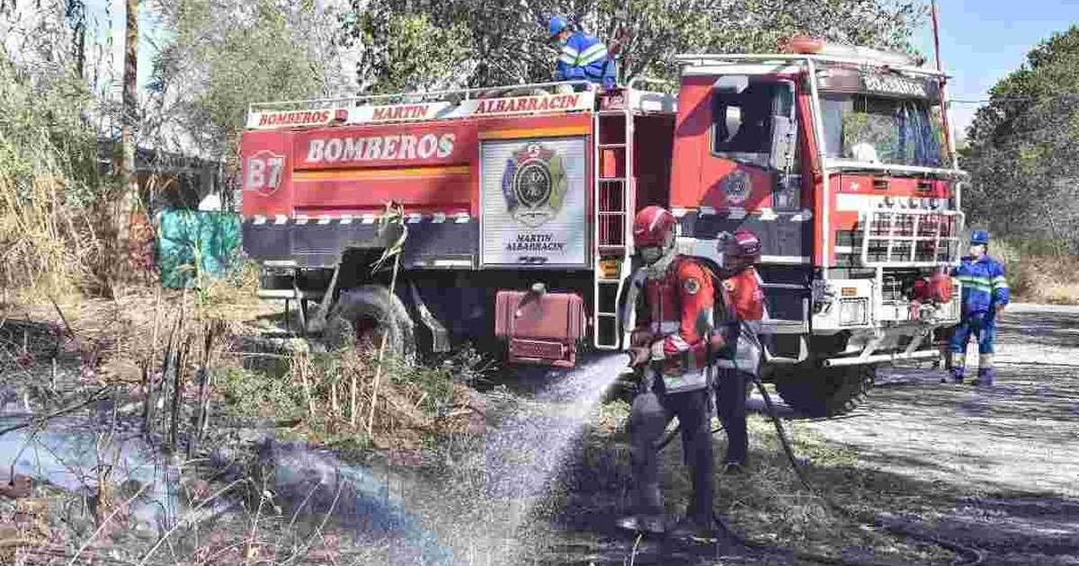 fuertes vientos y riesgo de incendios