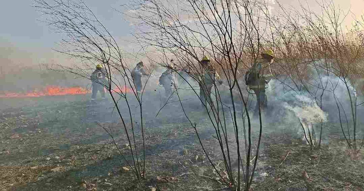 incendio en zona sur