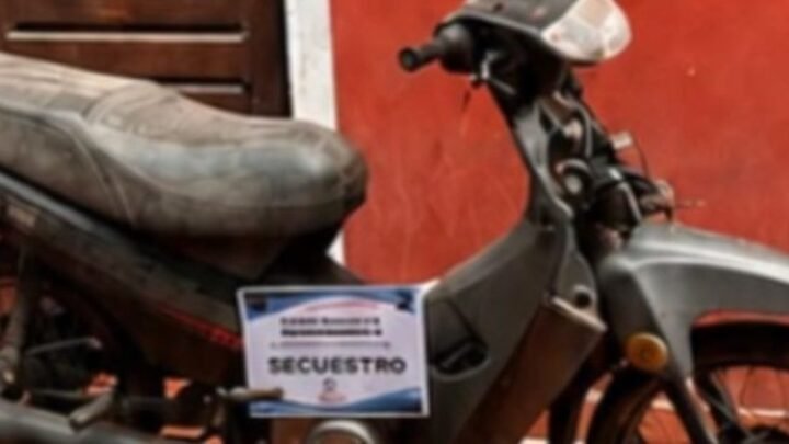 moto robada Joaquín V. González