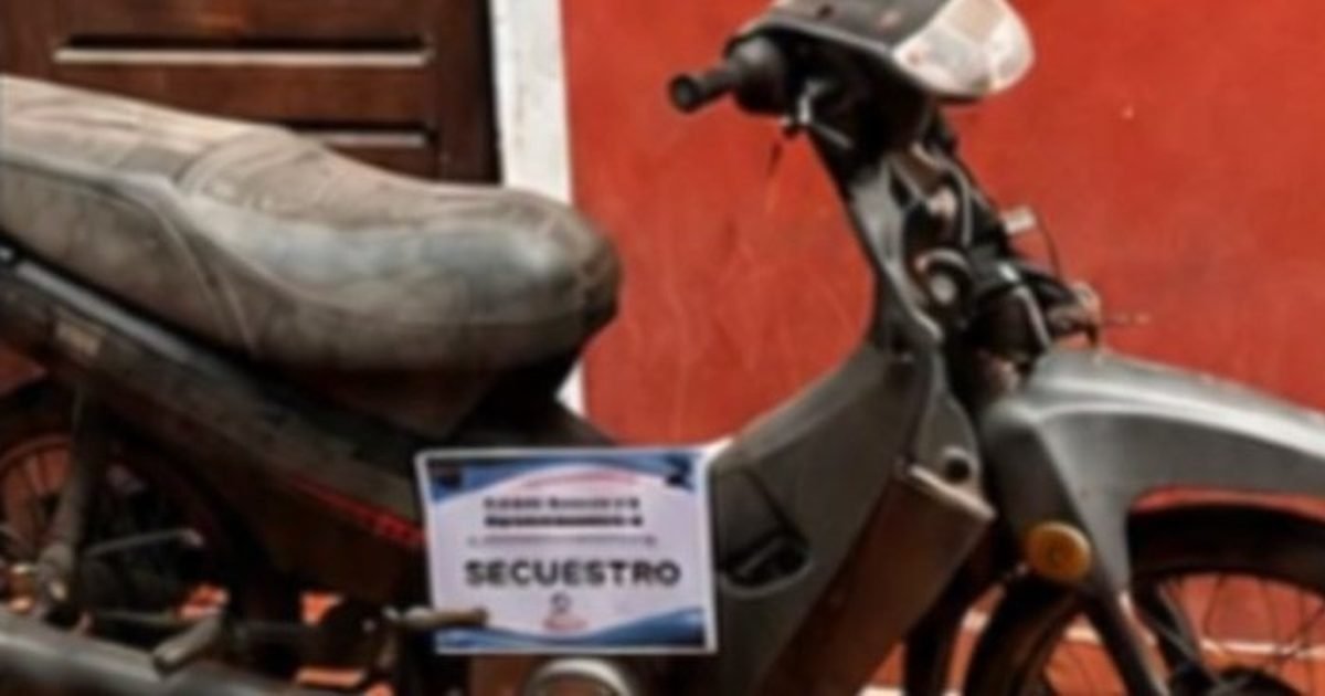 moto robada Joaquín V. González