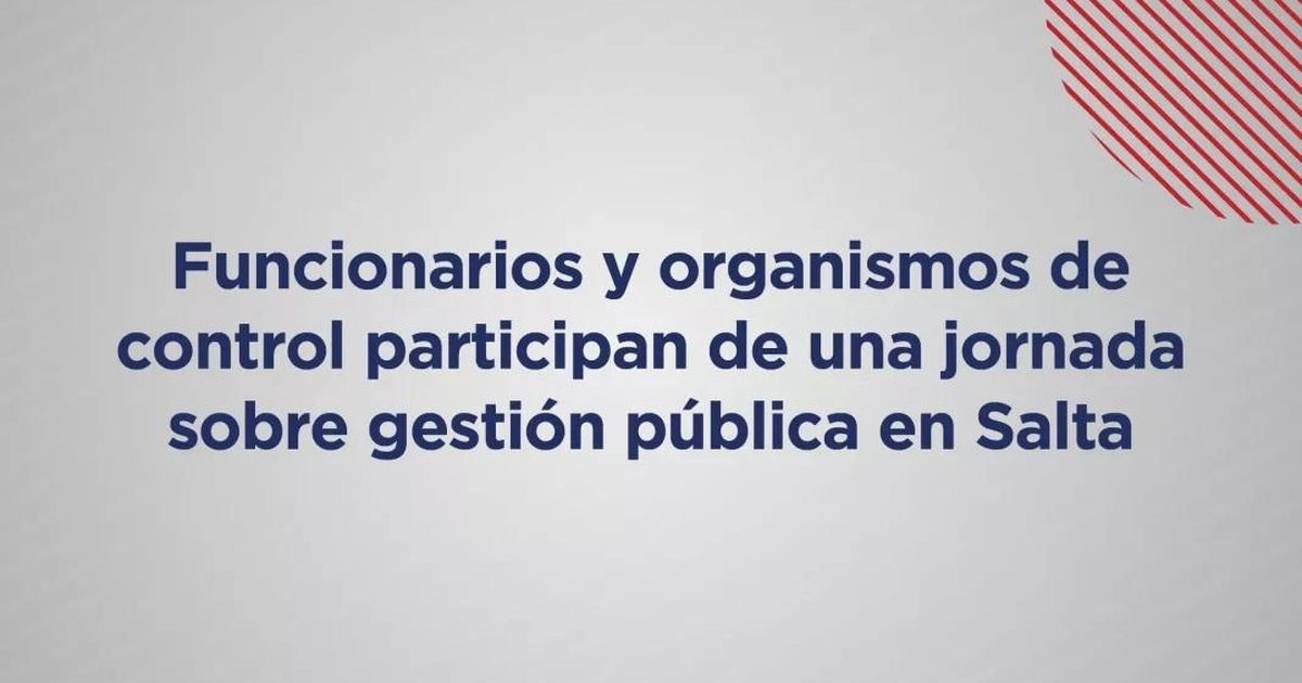 gestión pública en Salta