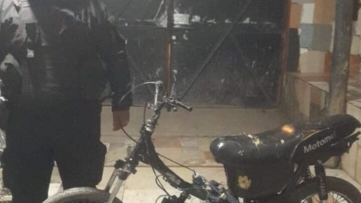 moto con motor adulterado