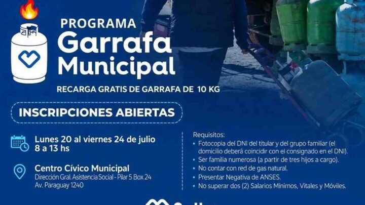 programa Garrafa Municipal