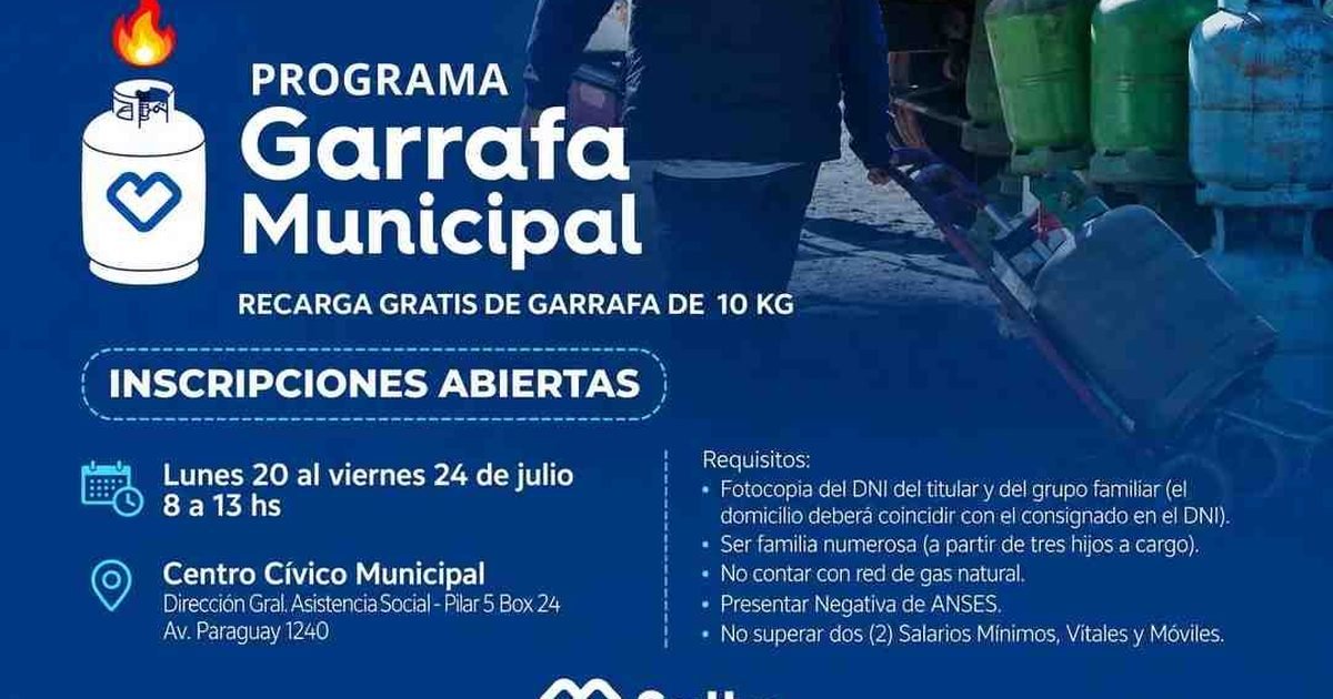 programa Garrafa Municipal