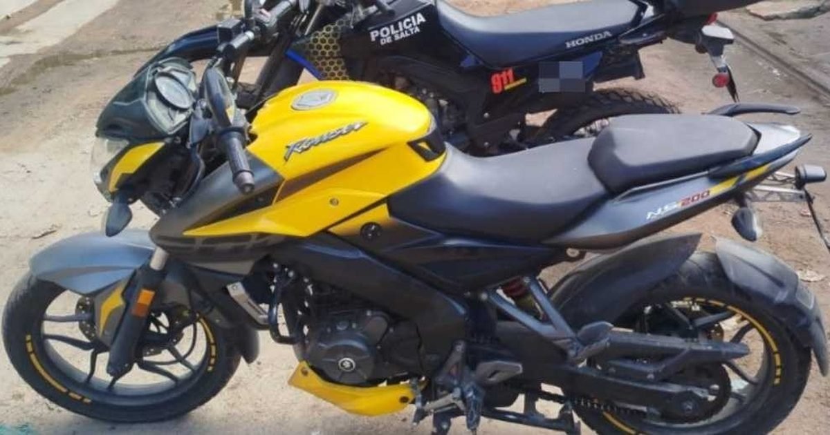 motocicleta robada barrio Fátima