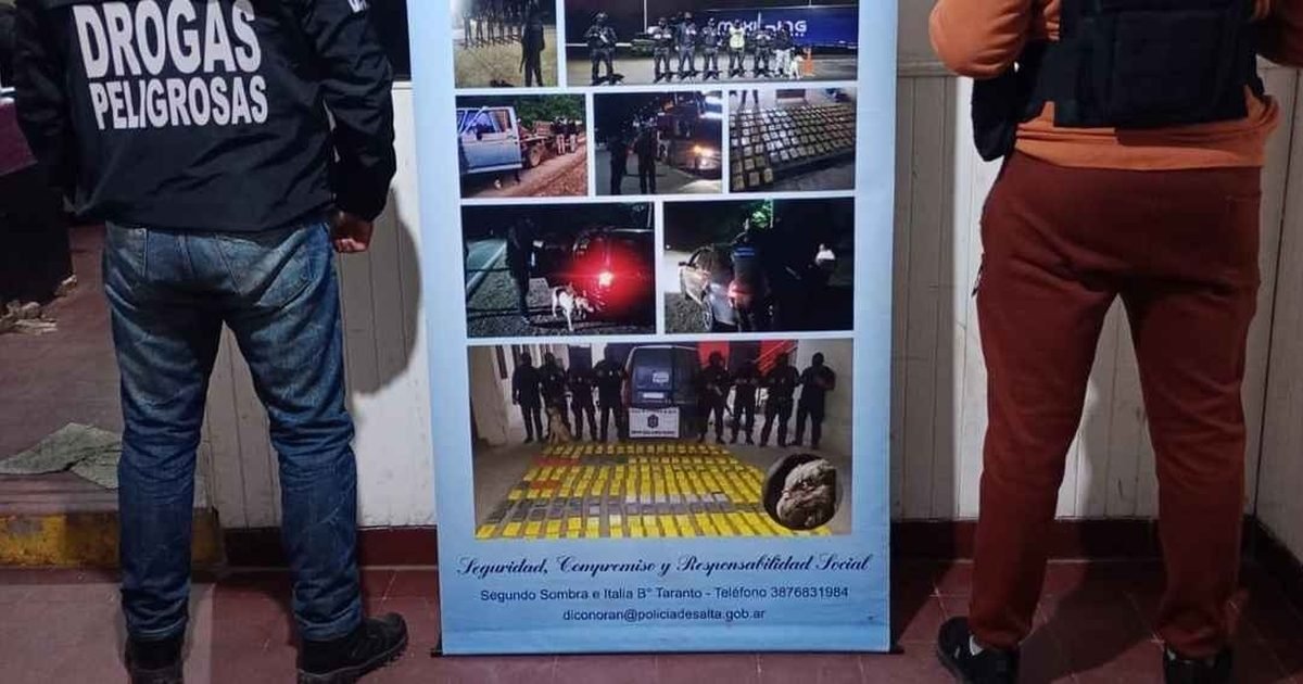 200 mil dosis de cocaína