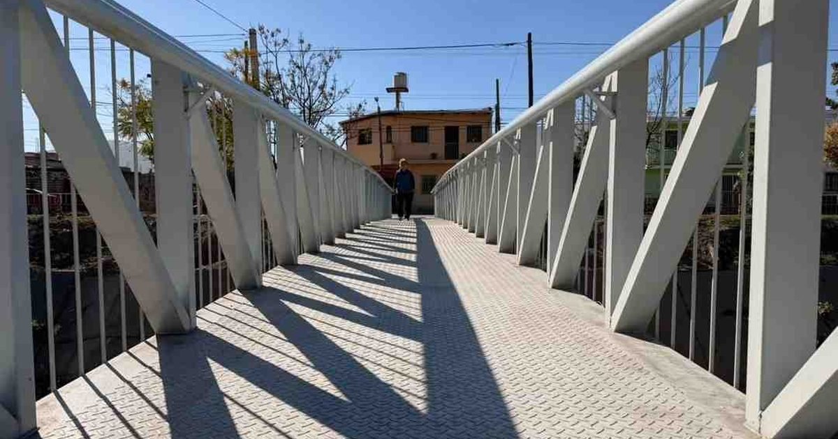 nueva pasarela peatonal