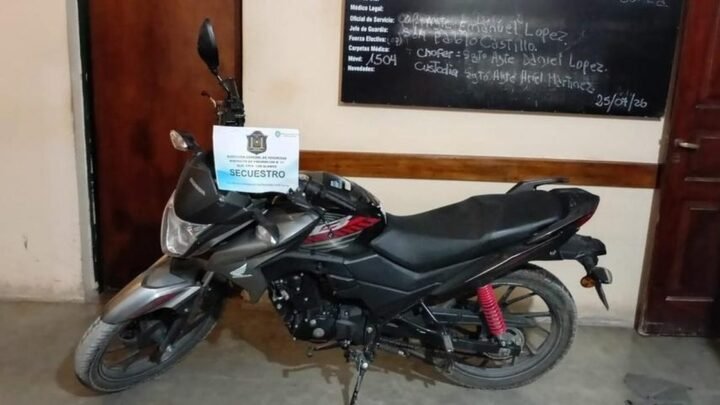 moto robada