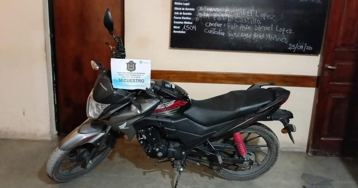 moto robada
