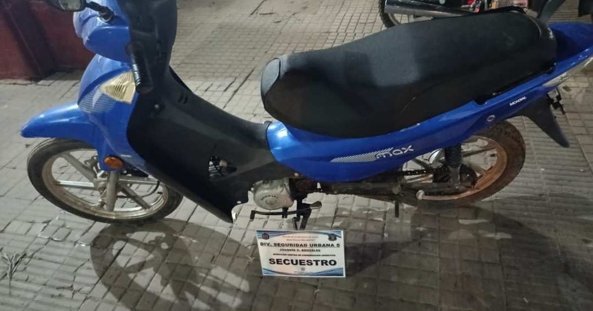 JoaquinVGonzalez Demorado por robar una moto
