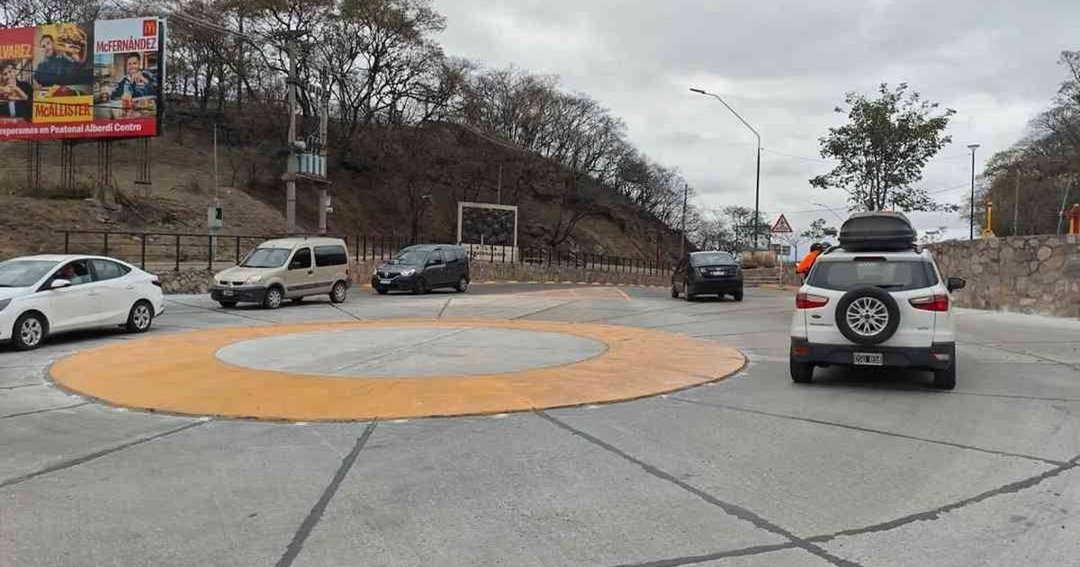 rotonda de acceso al cerro San Bernardo