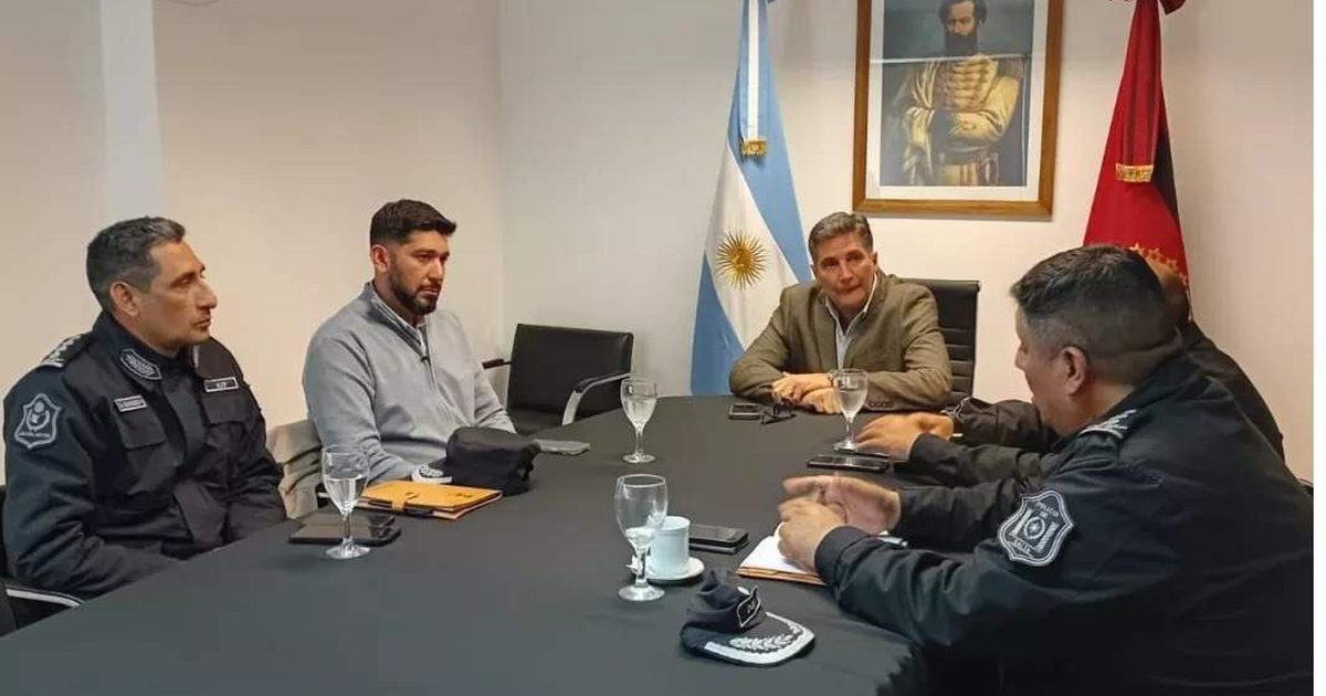 reunión autoridades de Seguridad