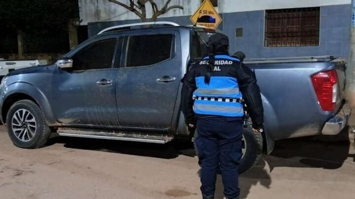 camioneta robada Apolinario Saravia