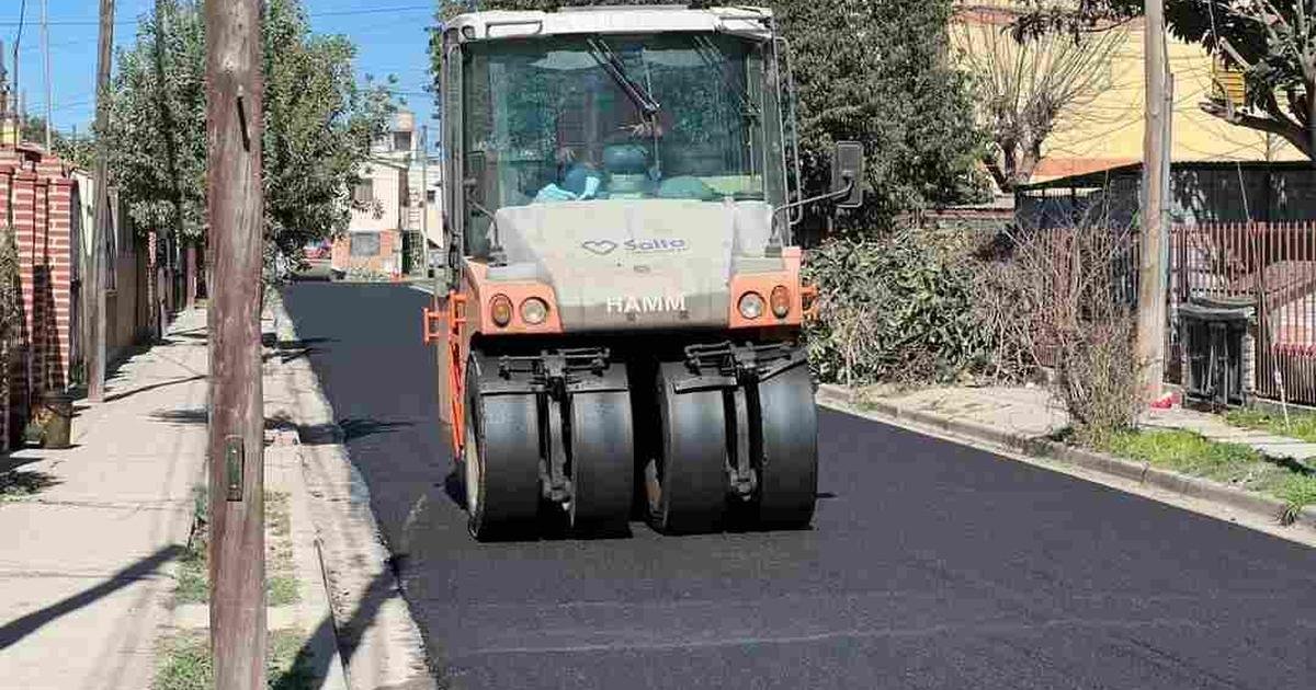 repavimentación barrio Limache